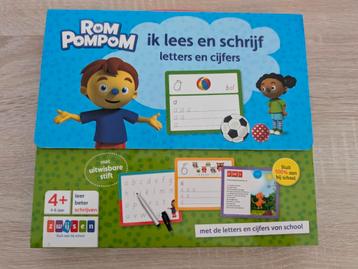 Te koop: Rom PomPom, Ik lees en schrijf letters en cijfers. beschikbaar voor biedingen