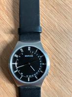 Bering Herenhorloge - Stijlvol en Tijdloos, Overige merken, Leer, Staal, Polshorloge
