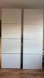 Witte Ikea pax kast schuifdeuren, Huis en Inrichting, Kasten | Kledingkasten, Ophalen, Zo goed als nieuw, 50 tot 75 cm, 200 cm of meer