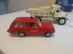 2 originele dinky toys en 1 corgi toys landrover, Hobby en Vrije tijd, Modelauto's | 1:43, Ophalen, Gebruikt, Auto, Dinky Toys