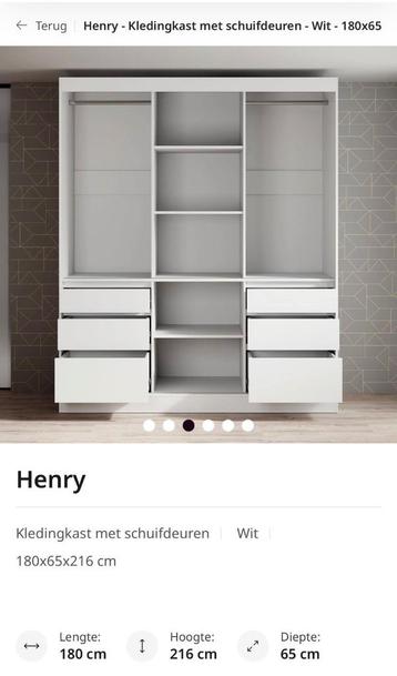 Kleding Kast - Henry - afbeelding 2