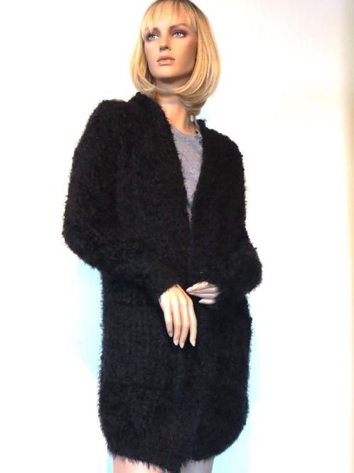 BEAUREGARD Acryl/Wollen Zwart Warm Halflang Vest L/XL, Kleding | Dames, Truien en Vesten, Zo goed als nieuw, Maat 42/44 (L), Zwart