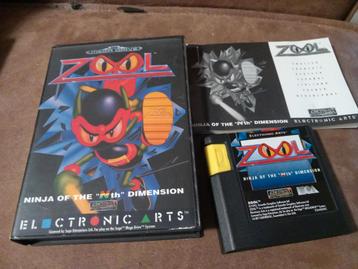 Zool - sega megadrive - compleet  beschikbaar voor biedingen