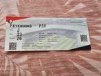 Kaartje feyenoord-psv 04-08-2023 johan cruijff schaal, Ophalen of Verzenden, Zo goed als nieuw, Feyenoord, Poster, Plaatje of Sticker