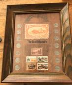The Trailblazers USA 5 cents Bison indiaan plus postzegels, Postzegels en Munten, Munten | Amerika, Ophalen of Verzenden, Noord-Amerika