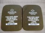 Ballistische platen lvl 4 ism soft armor kogelwerend, Ophalen of Verzenden, Landmacht, Nederland