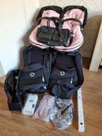 Zeer complete Bugaboo Donkey tweeling kinderwagen, Kinderen en Baby's, Tweelingen en Meerlingen, Ophalen, Zo goed als nieuw, Kinderwagen of Buggy