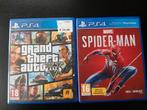 Playstation 4 GTA en Spiderman, Avontuur en Actie, Vanaf 18 jaar, 1 speler, Ophalen of Verzenden