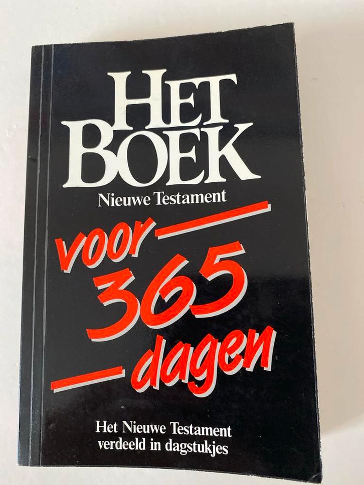 Het Boek - Nieuwe Testament voor 365 dagen, Boeken, Godsdienst en Theologie, Gelezen, Ophalen of Verzenden