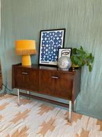 Vintage klepkastje palissander fineer, chroom poot, Gebruikt, -, Verzenden, -