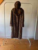 Lange bontjas,maat 42, nerts, Kleding | Dames, Jassen | Winter, Ophalen, Zo goed als nieuw, Maat 42/44 (L), Bruin