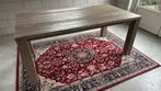 Tafel , eetkamer-tafel +/- 80x180 houtlook, Ophalen, Zo goed als nieuw, Rechthoekig, 50 tot 100 cm