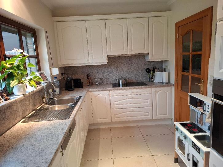 keuken, Huis en Inrichting, Keuken | Complete keukens, Gebruikt, Wit, Kunststof, Ophalen