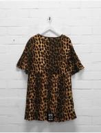 ALIX the Label - Mooie Jurk leopardprint maat M - Nieuw €139, Kleding | Dames, Jurken, Maat 38/40 (M), Alix the label, Bruin, Nieuw