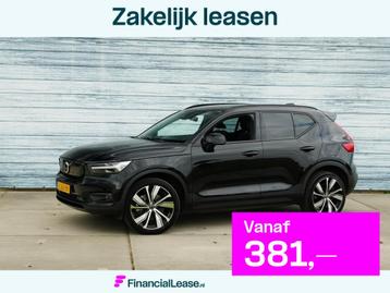 Volvo XC40 Recharge P8 AWD R-Design Lederen stoelen Carplay beschikbaar voor biedingen