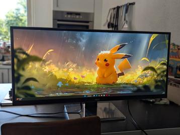 AOC u3477pqu Ultrawide Monitor  beschikbaar voor biedingen