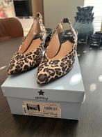 Slingbacks tijgerprint Maripé mt 41 1 x gedragen, Pumps, Overige kleuren, Ophalen of Verzenden, Zo goed als nieuw