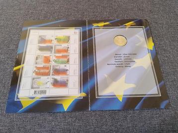 Zilver € 5 Euro 2004 & Postzegels - Welkomset Uitbreiding EU beschikbaar voor biedingen
