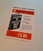 Barend de Graaff bladwijzer flyer, Ophalen of Verzenden, Zo goed als nieuw