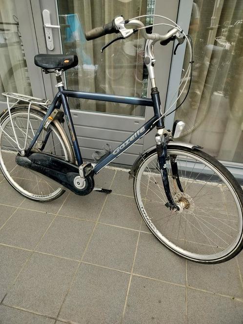 Gazelle herenfiets 28" H65 INRUIL mog. Gratis bezorgd., Fietsen en Brommers, Fietsen | Heren | Herenfietsen, Zo goed als nieuw