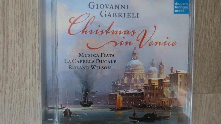Cd kerst: Christmas in Venice, Giovanni Gabrieli, Roland Wil, Cd's en Dvd's, Cd's | Klassiek, Zo goed als nieuw, Kamermuziek, Classicisme