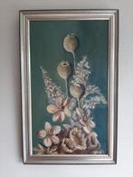 Schilderij droogbloemen, Ophalen of Verzenden