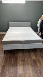 GRATIS Ikea bed zgan incl matras, Huis en Inrichting, Tweepersoons, Zo goed als nieuw, 200 cm, 140 cm