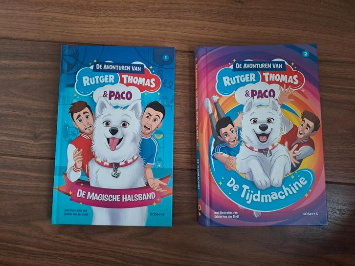 De avonturen van Rutger, Thomas & Paco deel 1 en 2, Boeken, Kinderboeken | Jeugd | onder 10 jaar, Zo goed als nieuw, Fictie algemeen