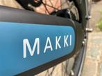 ::GAZELLE:: Makki Load Connect BLACK BLUE bakfiets, Ophalen of Verzenden, Nieuw, Gazelle, Verstelbare zitting