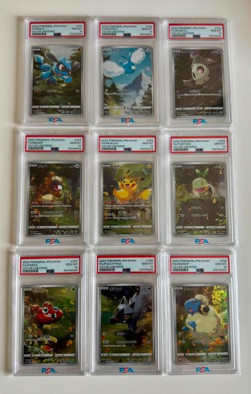 Pokémon God Pack Vstar Universe Seq PSA 10 S12a, Hobby en Vrije tijd, Verzamelkaartspellen | Pokémon, Zo goed als nieuw, Losse kaart