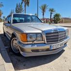 Gerestaureerde 500SE AMG met 280PK W126, Auto's, Mercedes-Benz, Automaat, Achterwielaandrijving, Overige kleuren, Leder