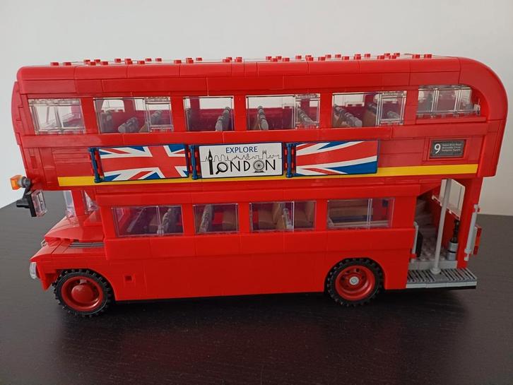 Londense bus bouwstenen 10258, Kinderen en Baby's, Speelgoed | Bouwstenen, Zo goed als nieuw, Ophalen of Verzenden