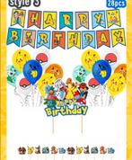Pokémon Verjaardag Versiering Set - Nieuw, Hobby en Vrije tijd, Feestartikelen, Ophalen of Verzenden, Nieuw, Versiering, Verjaardag