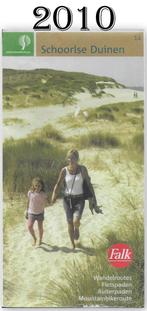 pl39 - Plattegrond / wandel / fietskaart Schoorlse Duinen, Gelezen, 2000 tot heden, Ophalen of Verzenden, Landkaart