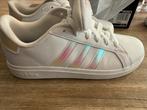 Adidas Grand Court 2.0 K parelmoer mt 37 1/3, Adidas, Wit, Nieuw, Ophalen of Verzenden