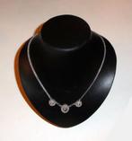 Ketting Zeeuwse Knoop Knop Zilver Ovaal, Sieraden, Tassen en Uiterlijk, Antieke sieraden, Verzenden, Zilver, Ketting