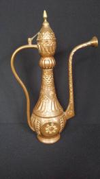 Oude Koperen KAN met Schenktuit uit INDIA, 40 cm hoog, Antiek en Kunst, Antiek | Koper en Brons, Ophalen of Verzenden, Koper
