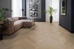 Vloer PVC, visgraat click Natural Oak, Ophalen, Kunststof, 50 tot 150 cm, Nieuw