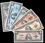 Cuba - mooie set van 6 bankbiljetten 1950-60 in UNC, Postzegels en Munten, Ophalen of Verzenden, Midden-Amerika, Setje