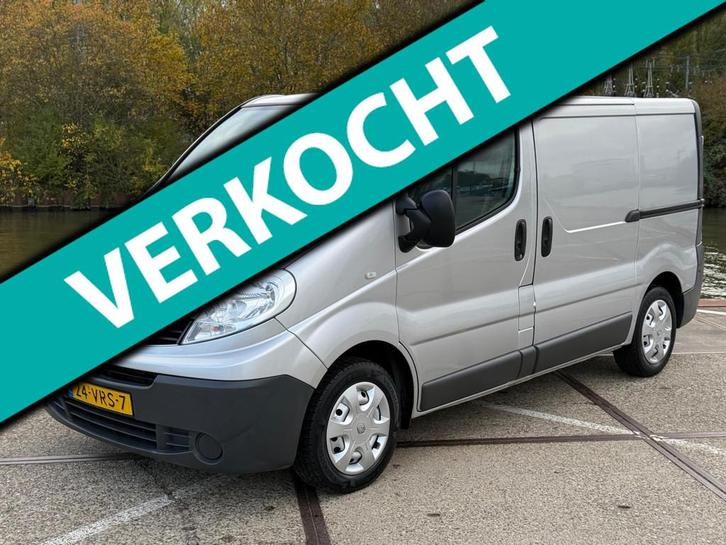 Renault Trafic 2.0 DCi L1H1 Générique 2008 Airco/VERKOCHT!, Auto's, Bestelauto's, Bedrijf, Te koop, ABS, Airconditioning, Centrale vergrendeling