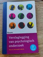 Verslaglegging van psychologisch onderzoek - 9789059318359, Ophalen of Verzenden, Beta, Nieuw, HBO