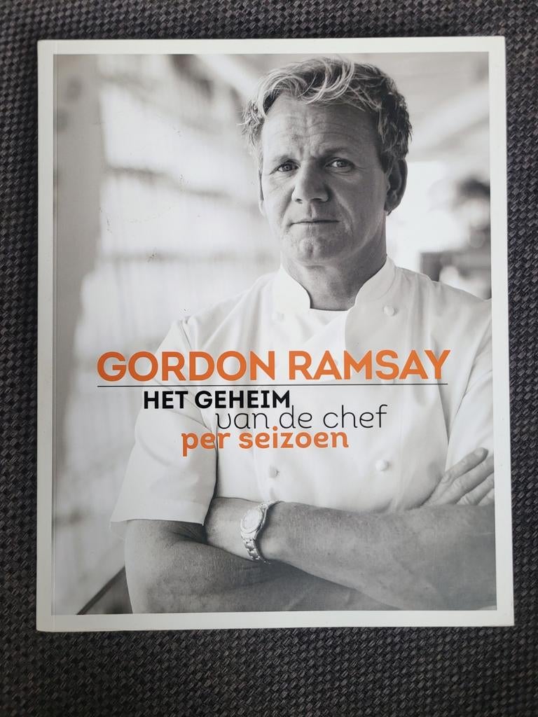 Gordon Ramsay - Het geheim van de chef per seizoen, Italië, Gordon Ramsay, Ophalen of Verzenden, Zo goed als nieuw