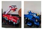 Paw patrol brandweer + cruiser politie  chase en marshall, Kinderen en Baby's, Speelgoed | Speelgoedvoertuigen, Gebruikt, Ophalen of Verzenden
