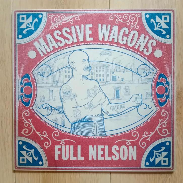 Massive Wagons - Full Nelson lp vinyl rock Status Quo, Cd's en Dvd's, Vinyl | Hardrock en Metal, Zo goed als nieuw, Ophalen of Verzenden