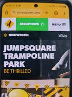 JUMPSQUARE Nieuwegein 1 persoon gratis, Tickets en Kaartjes, Eén persoon, Overige soorten, Overige typen