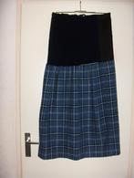 Goedkope blauw wit geruite wol gevoerde positie rok 42 zgan, Kleding | Dames, Positiekleding, Maat 38/40 (M), Blauw, Rok, Ophalen of Verzenden