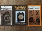 3x KLOKKEN (boeken) zgan, Antiek en Kunst, Verzenden