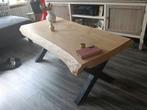Salontafel. Mooi boomstam tafel, Huis en Inrichting, Tafels | Eettafels, 100 tot 150 cm, Zo goed als nieuw, Rechthoekig, 50 tot 100 cm