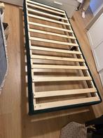 Single bed with mattress, Huis en Inrichting, Ophalen, Gebruikt, 90 cm, Eenpersoons