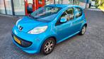 Peugeot 107 1.0 12V 5DR 2-TRONIC 2008 Blauw apk verlopen, Euro 5, Stof, Zwart, 68 pk